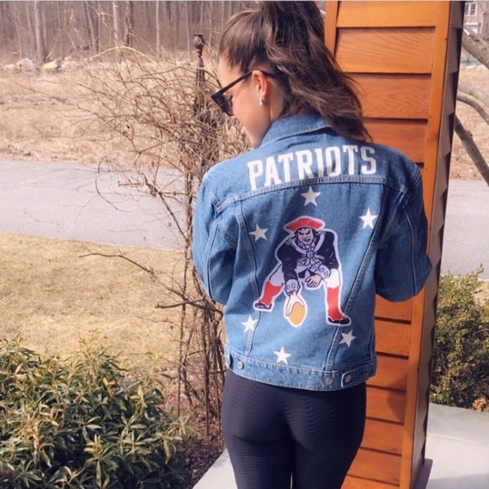 NEW ENGLAND PATRIOTS DENIM JACKET